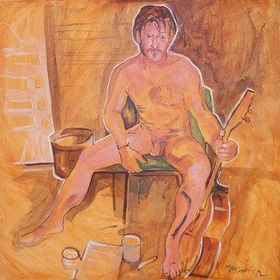 male nude, Oklahoma artist, oklahoma artists